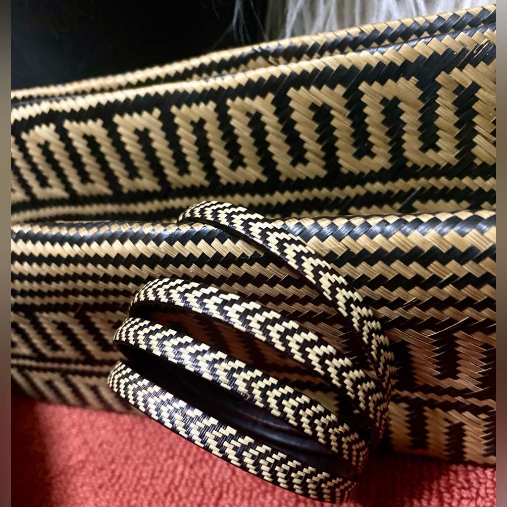 Vintage, Palm Wallet, Handmade, Good Condition#Petate